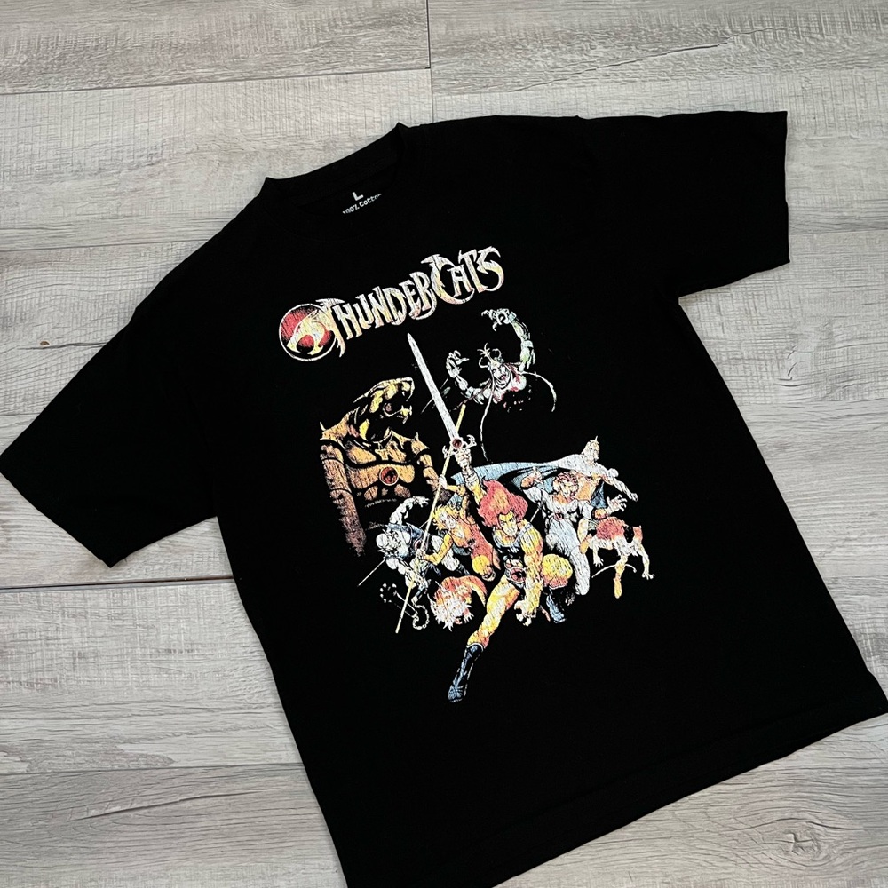 Thundercats Black Short-Sleeve Graphic Tee